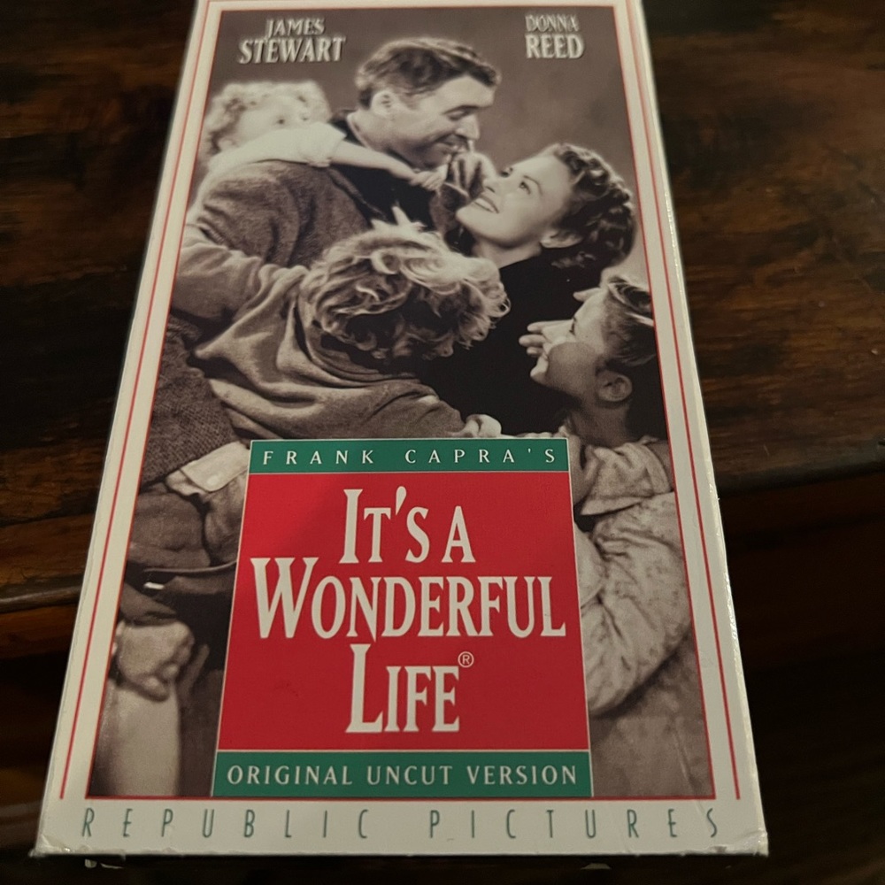 “It’s A Wonderful Life” VHS